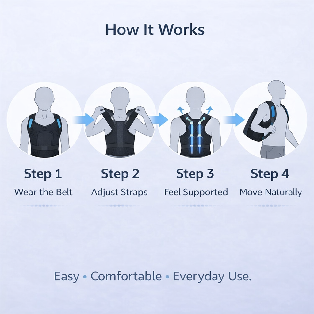 Foxiora™ Posture Corrector Back Support Belt