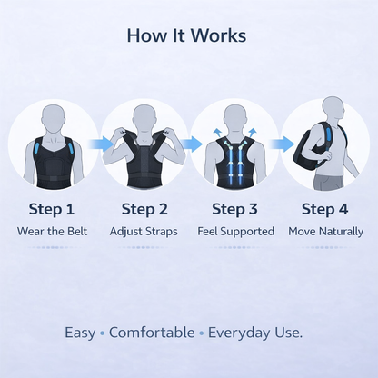 Foxiora™ Posture Corrector Back Support Belt