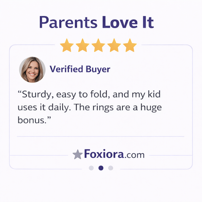 FOXIORA Adjustable Kids Gymnastics Bar