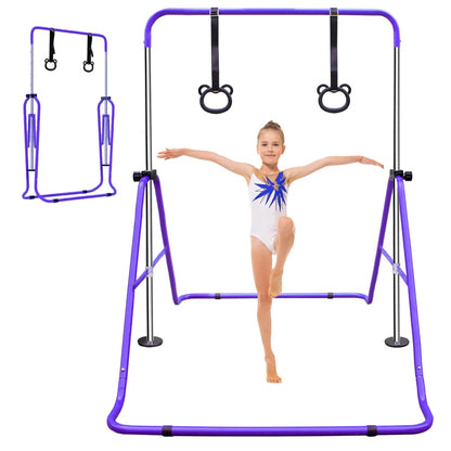 FOXIORA Adjustable Kids Gymnastics Bar