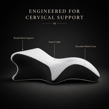 Foxiora™ Ergonomic Cervical Memory Foam Pillow