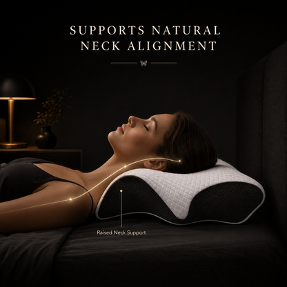 Foxiora™ Ergonomic Cervical Memory Foam Pillow