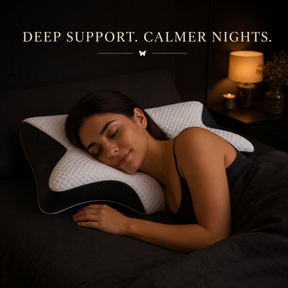 Foxiora™ Ergonomic Cervical Memory Foam Pillow