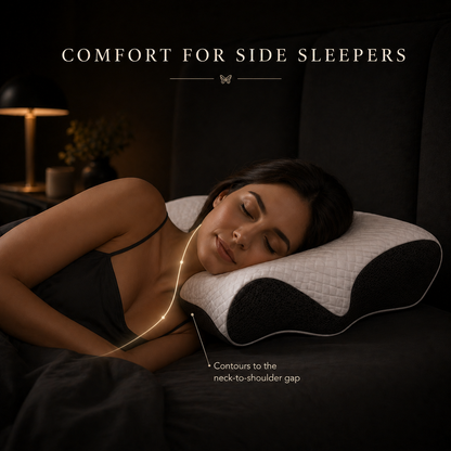 Foxiora™ Ergonomic Cervical Memory Foam Pillow