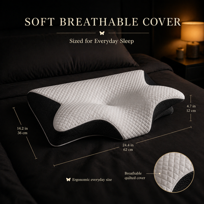 Foxiora™ Ergonomic Cervical Memory Foam Pillow